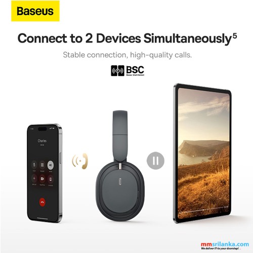 Baseus Bowie D05 Wireless Headphones Noice Reduction 70Hr Battery 